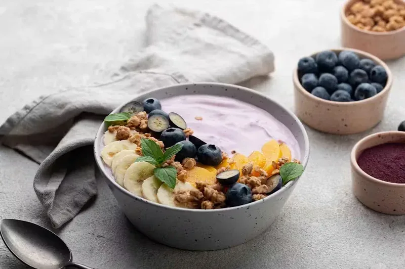 Copo Especial Banoffee com açaí e doce de leite